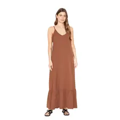 JACINTA TIENDA - Vestido Libra café