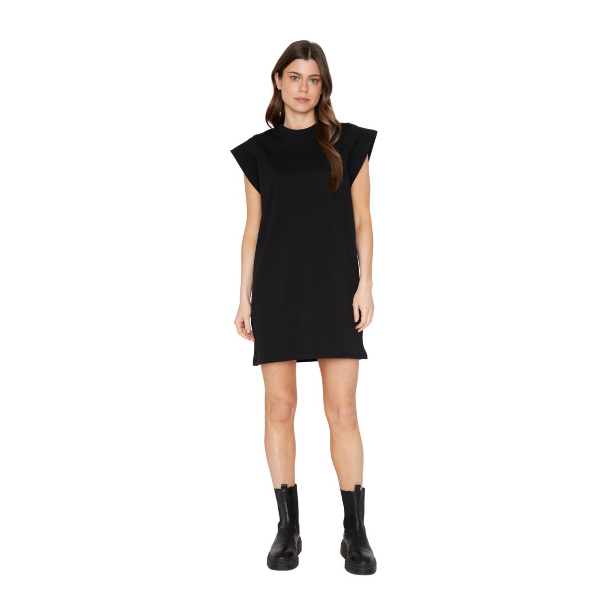 JACINTA TIENDA - Vestido Lara Rib negro Jacinta Tienda