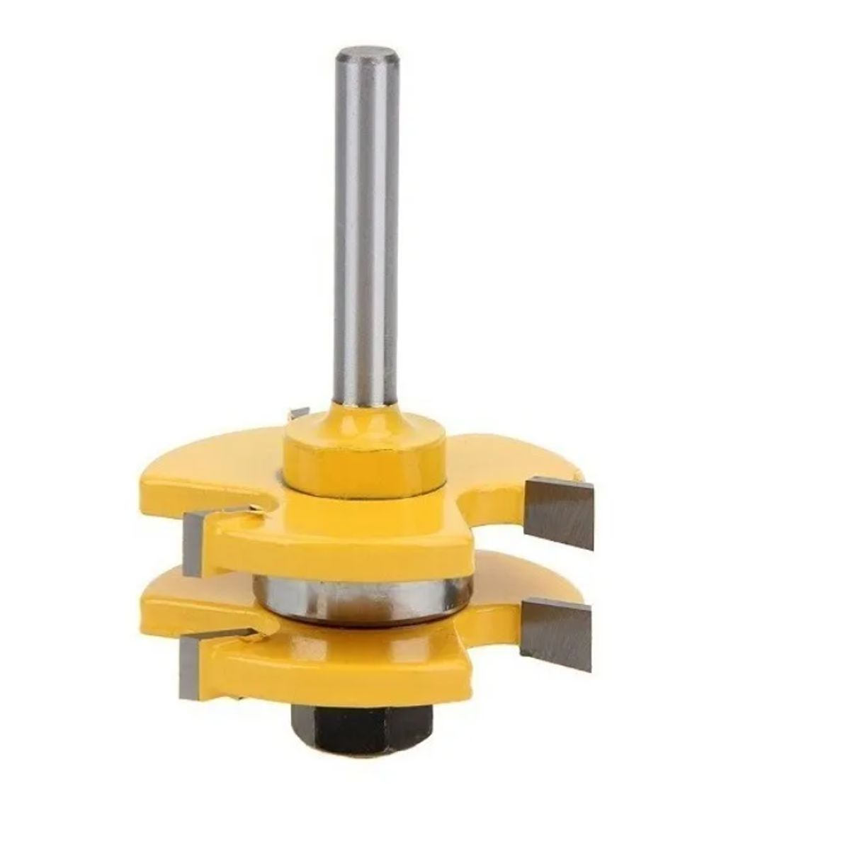 GENERICO - Set 2 Broca Fresa 3/4 1/4 Pulgadas Router Ensamble