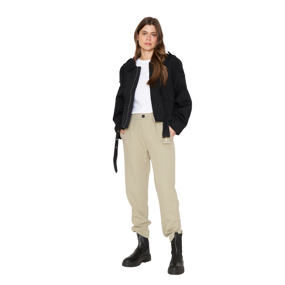 JACINTA TIENDA - Pantalon Siena verde Jacinta Tienda