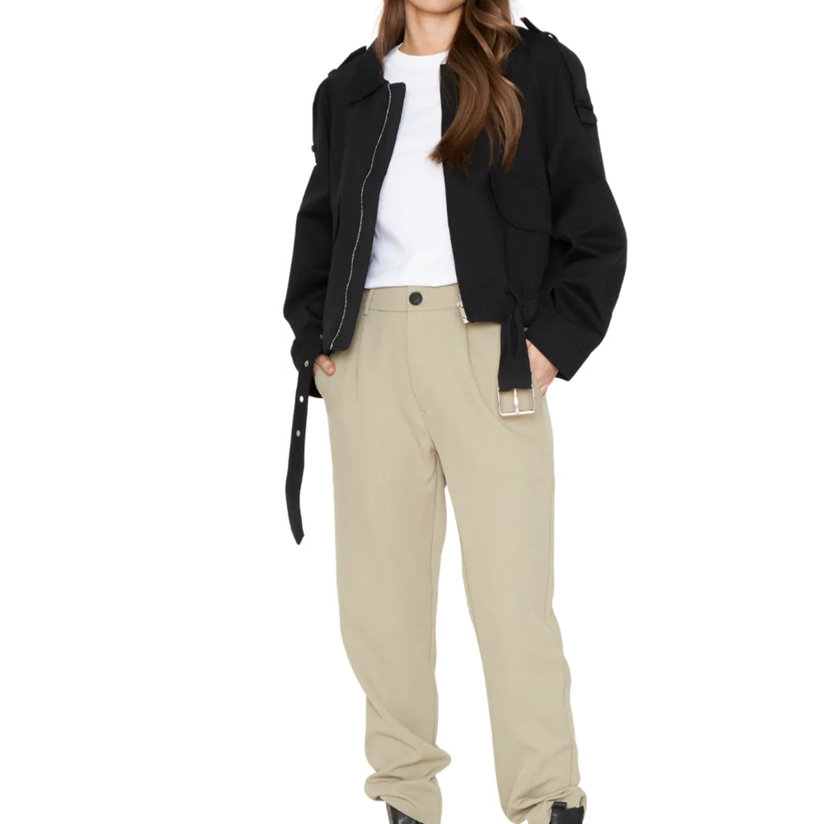 JACINTA TIENDA - Pantalon Siena verde Jacinta Tienda