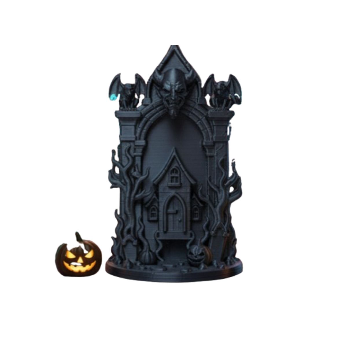 GENERICO - Figura decorativa de Castillo de gárgolas - Halloween