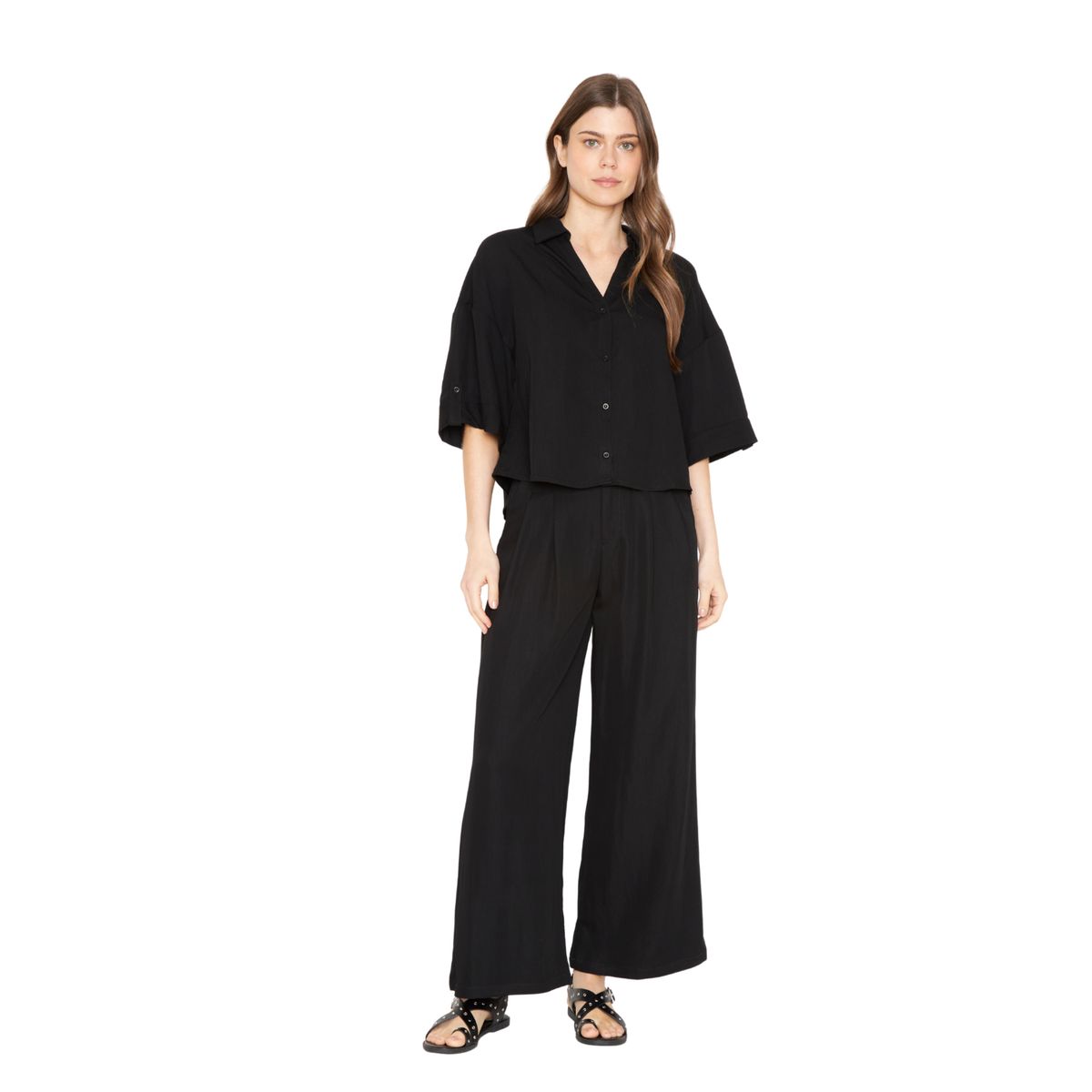 JACINTA TIENDA - Pantalón Elena negro Jacinta Tienda