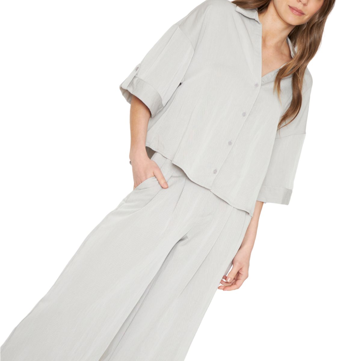 JACINTA TIENDA - Pantalon Elena gris Jacinta Tienda