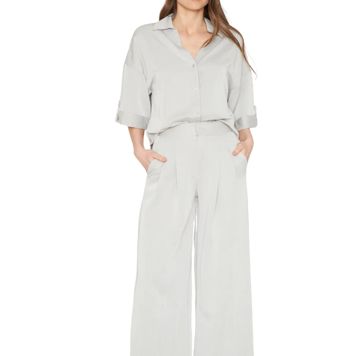 JACINTA TIENDA - Pantalon Elena gris Jacinta Tienda