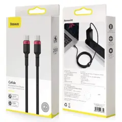 BASEUS - Cable USB-C a USB-C 100w 2 Metros