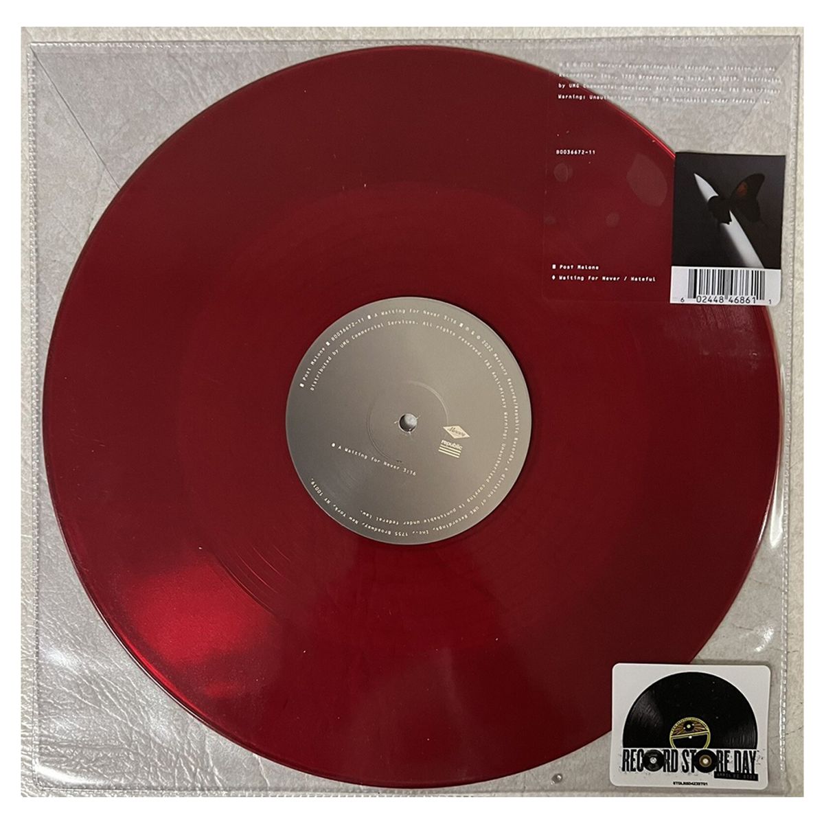 GENERICO - Post Malone -Waiting For NeverHateful- Vinilo Maxi Single