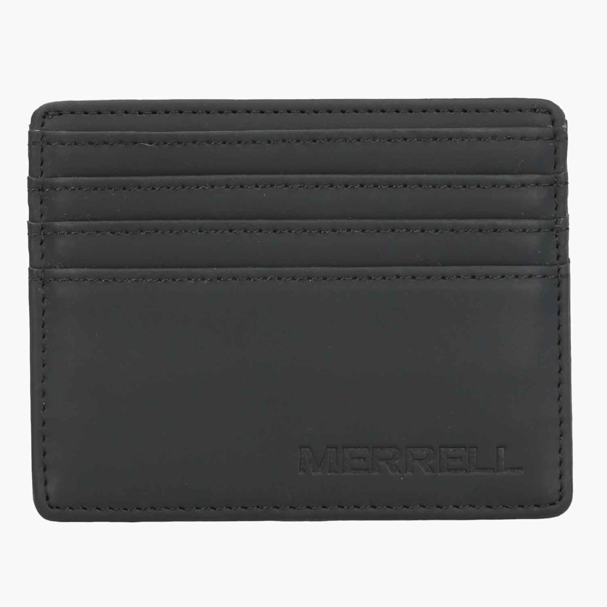 MERRELL - Billetera Unisex Wicket Recycled Leat Negro MERRELL