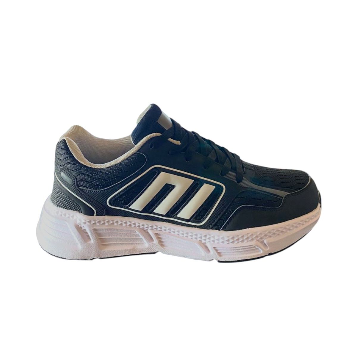 HERIEL - Zapatilla Negra Deportiva Hombre