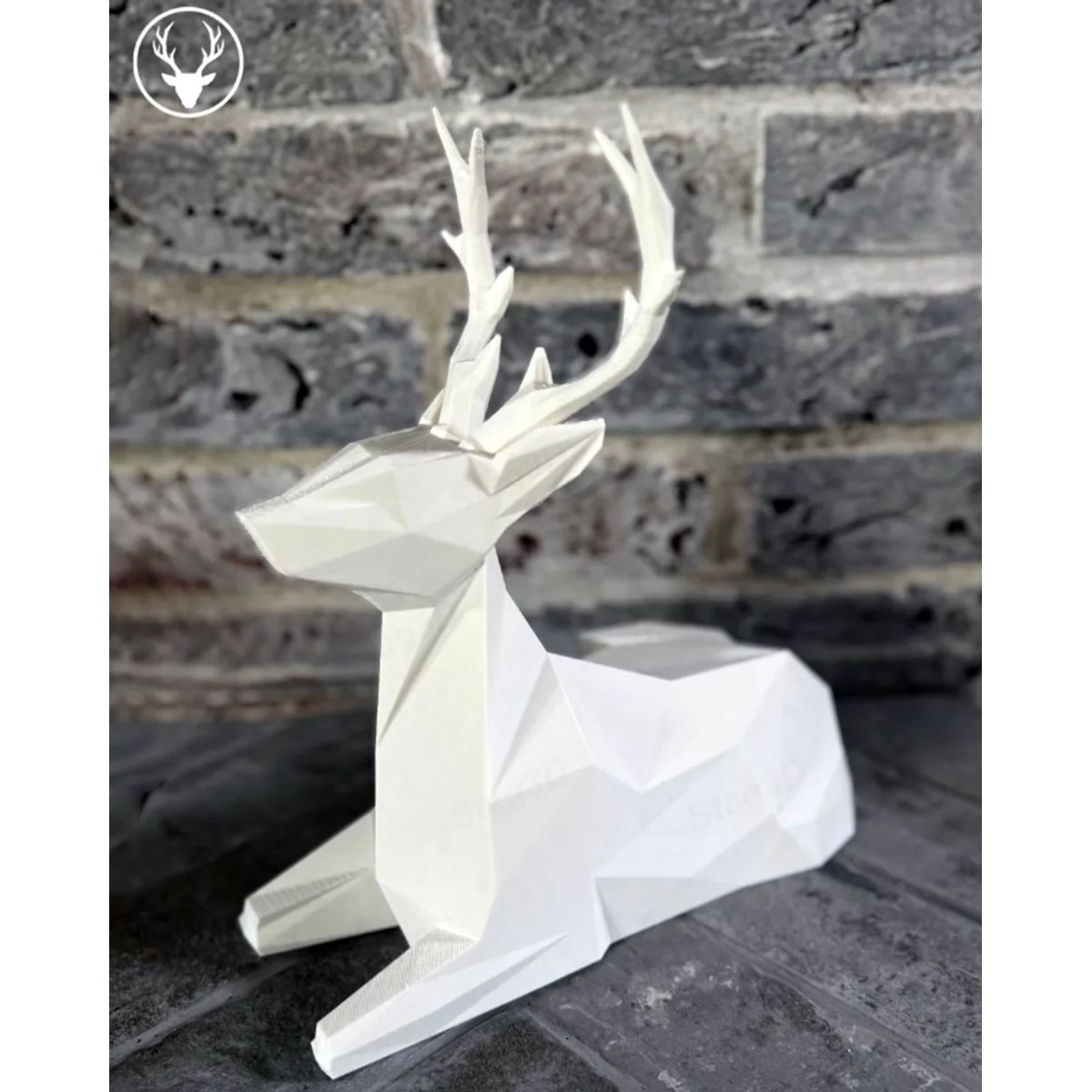 GENERICO - Decoración - Ciervo Acostado