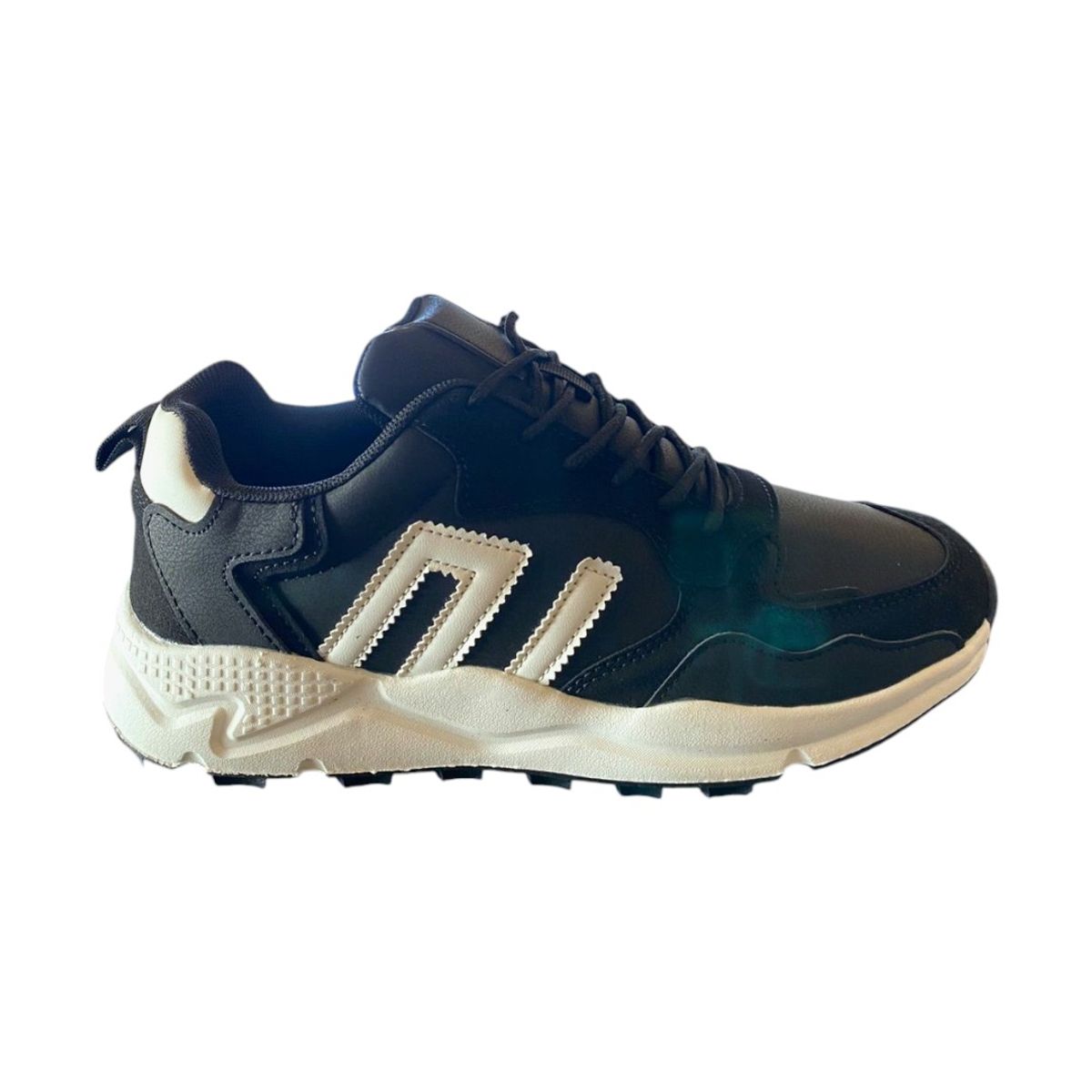 HERIEL - Zapatilla Negra Deportiva Hombre