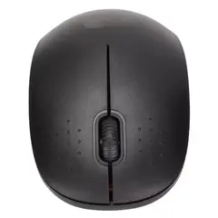 GENERICO - Mouse Inalámbrico 1600 DPI USB – Negro para PC y Notebook