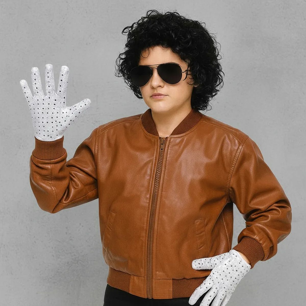 EPIC - Cosplay Mj Niños Thriller Rojo Unica