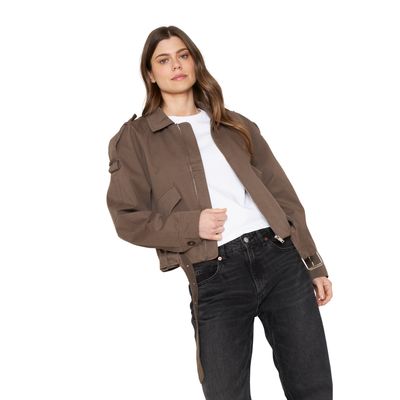 Imagen 2 del producto Chaqueta Aviadora Cotton café