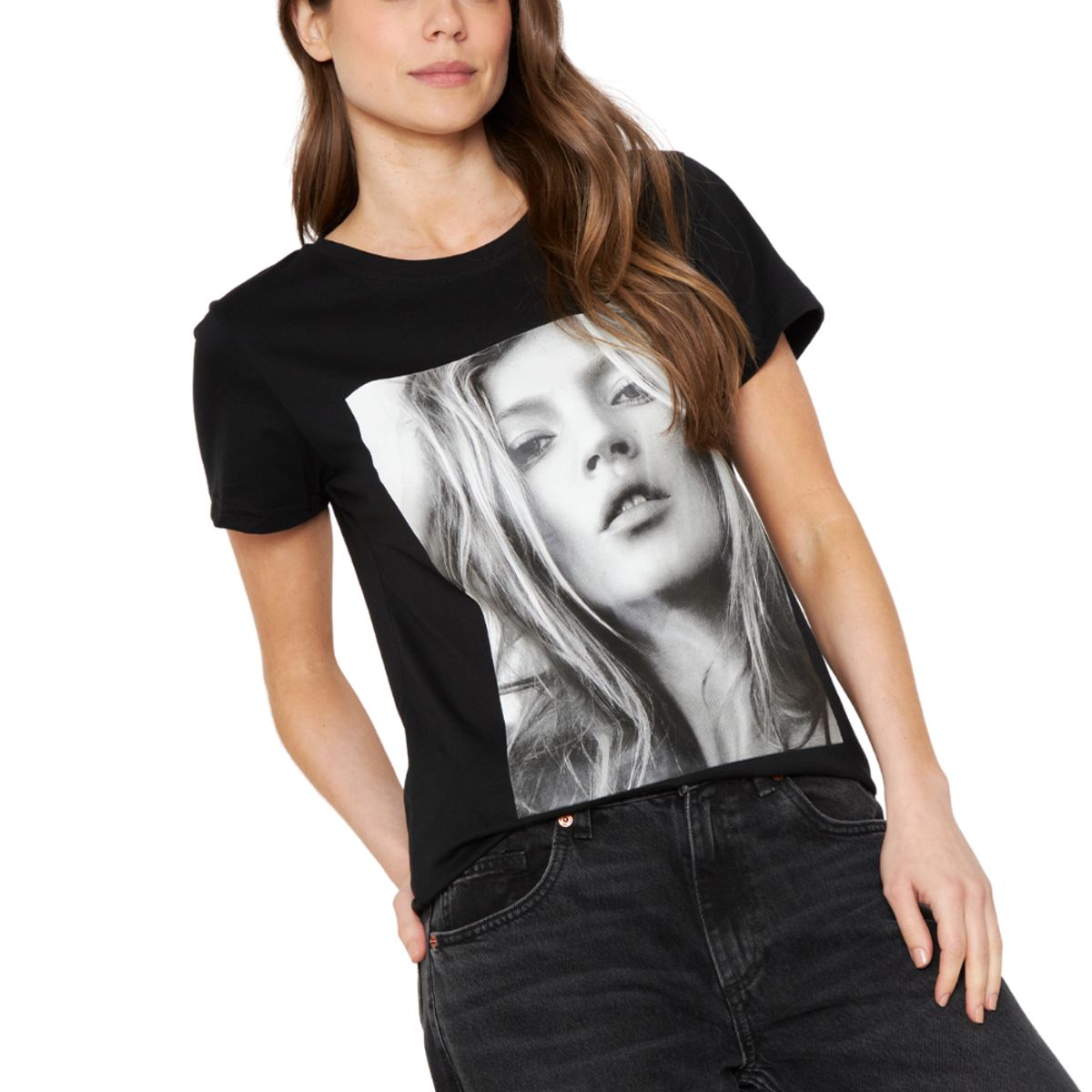 JACINTA TIENDA - Polera Kai negra Jacinta Tienda