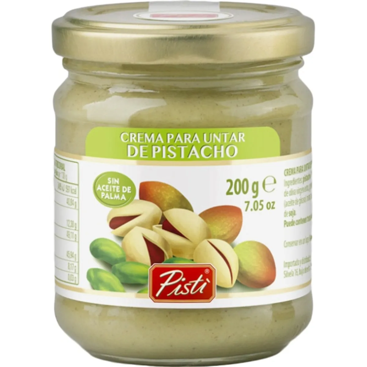 PISTI - Mantequilla de Pistacho Pisti 200 g
