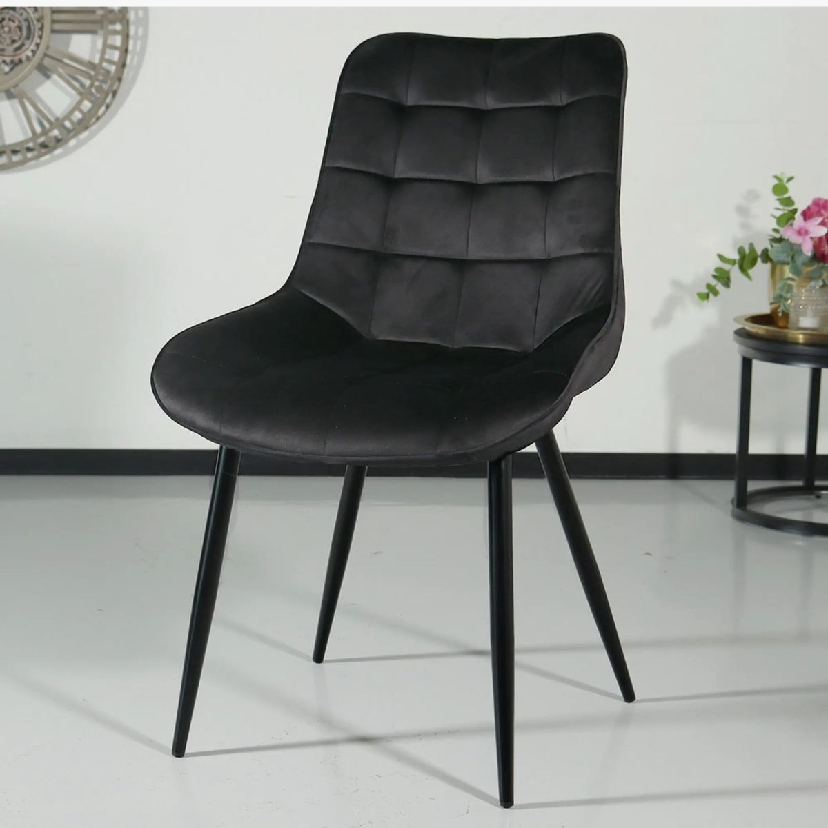 CORI CORI - Pack 4 Sillas Capitonne Top Black