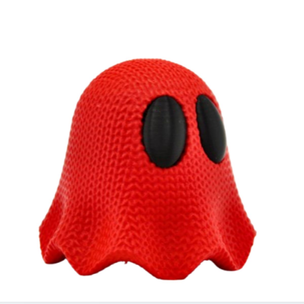 GENERICO - Figura Decorativa- Fantasma de Pac-Man de Punto
