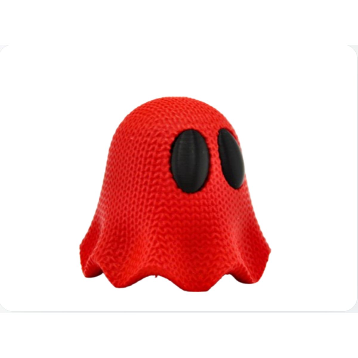 GENERICO - Figura Decorativa- Fantasma de Pac-Man de Punto