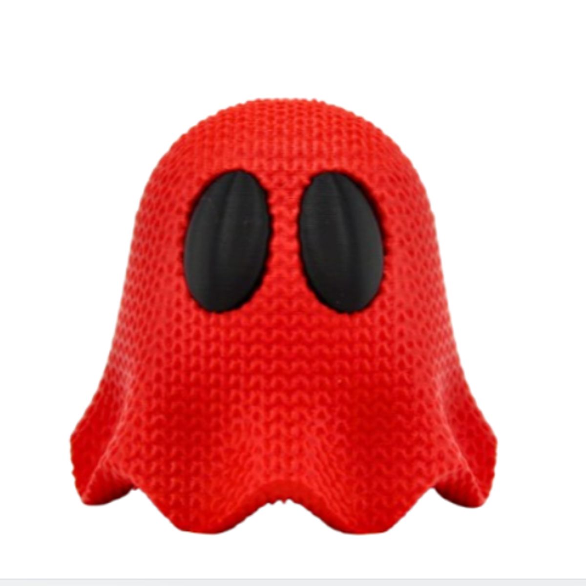 GENERICO - Figura Decorativa- Fantasma de Pac-Man de Punto
