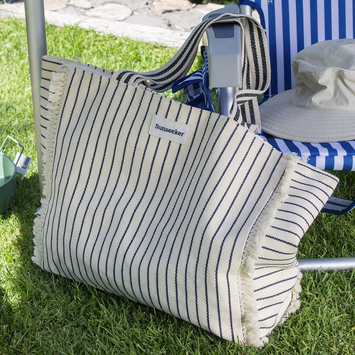 SUNSEEKER - Bolso Cartera Playa Verano Flecos Mallorca Sunseeker