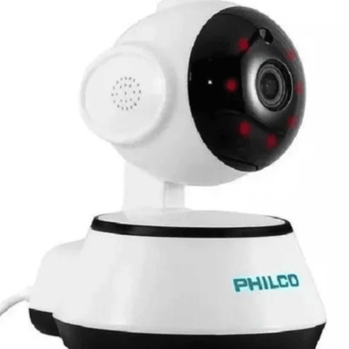 PHILCO - Cámara IP W3860 Wi-Fi PTZ 720p Philco - Blanco