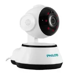 PHILCO - Cámara IP W3860 Wi-Fi PTZ 720p - Blanco
