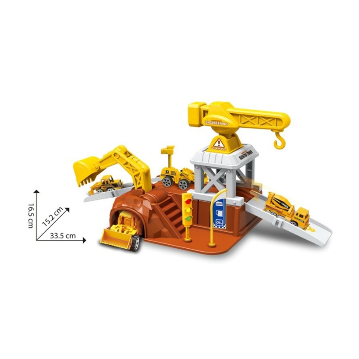 GENERICO - Juguetes Autos De Construcción Y Set De Juego