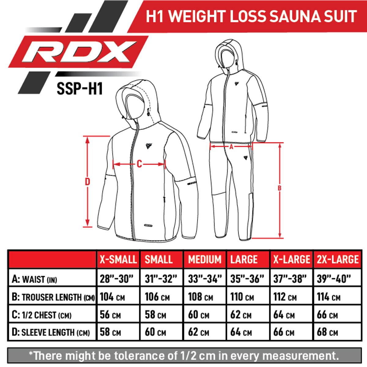 RDX - Traje Sauna Boxeo Azul M
