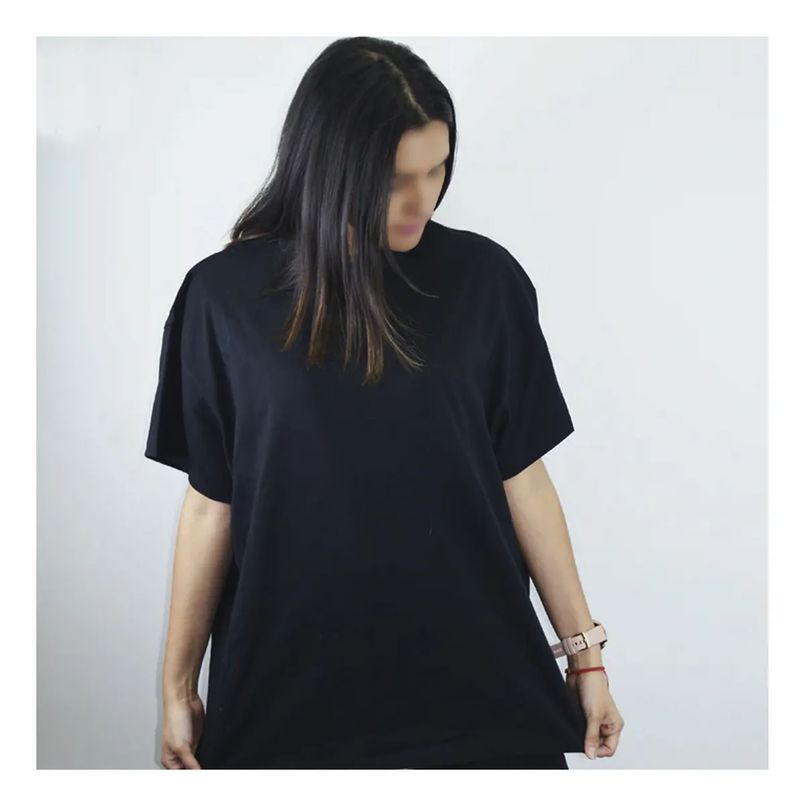 MORLAN - Polera Oversized 80% Algodón + PET Reciclado  Estilo Urbano