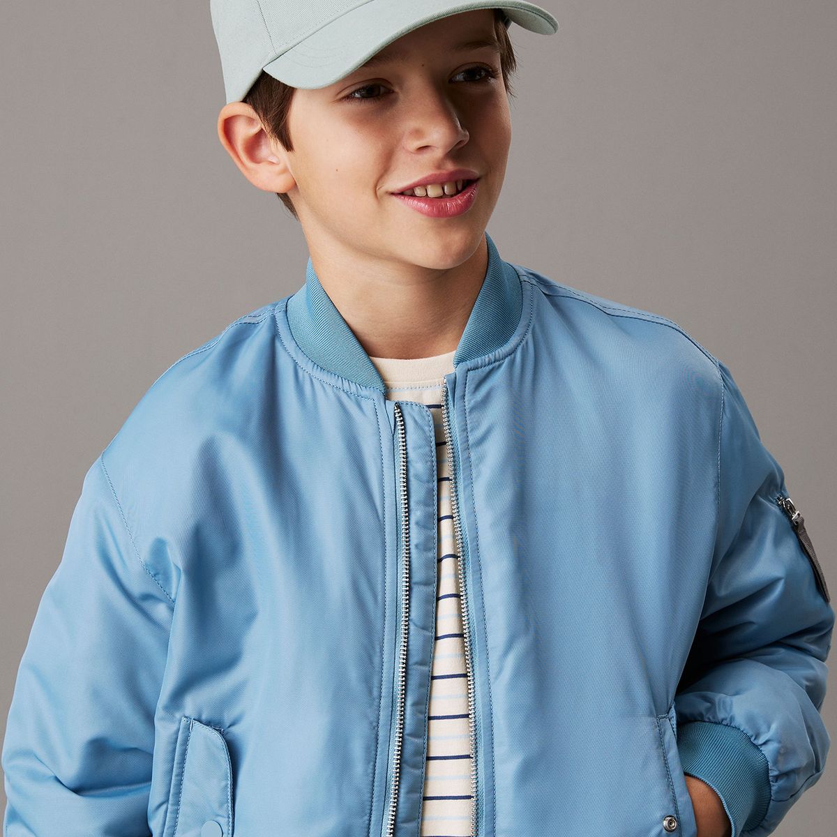 CALVIN KLEIN - Jockey Niño Monogram Verde Calvin Klein