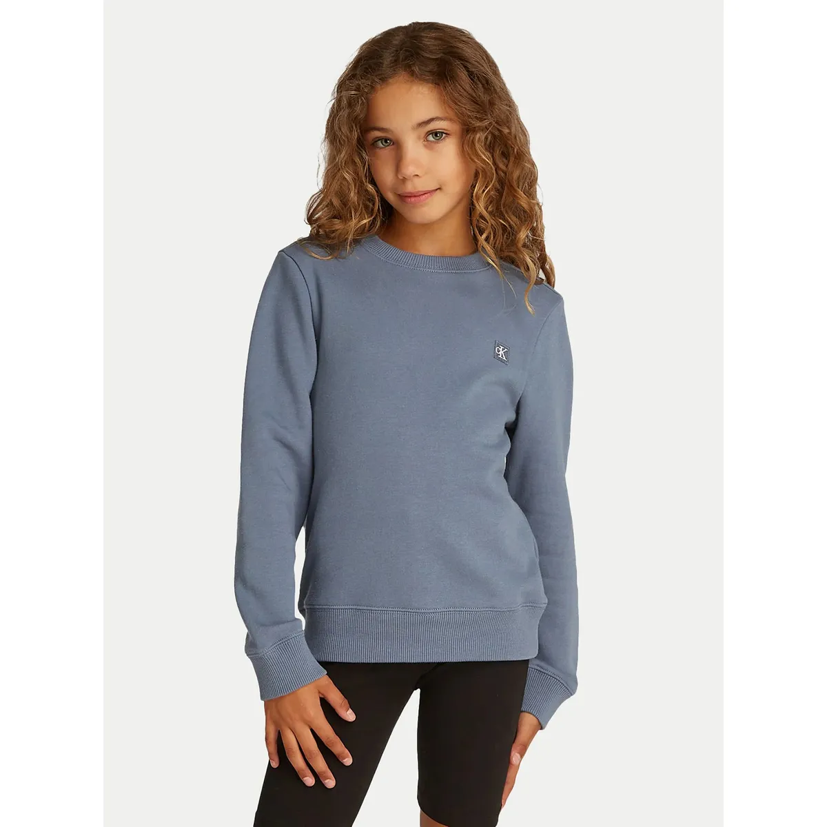 CALVIN KLEIN - Polerón Niña Mono Mini Badge