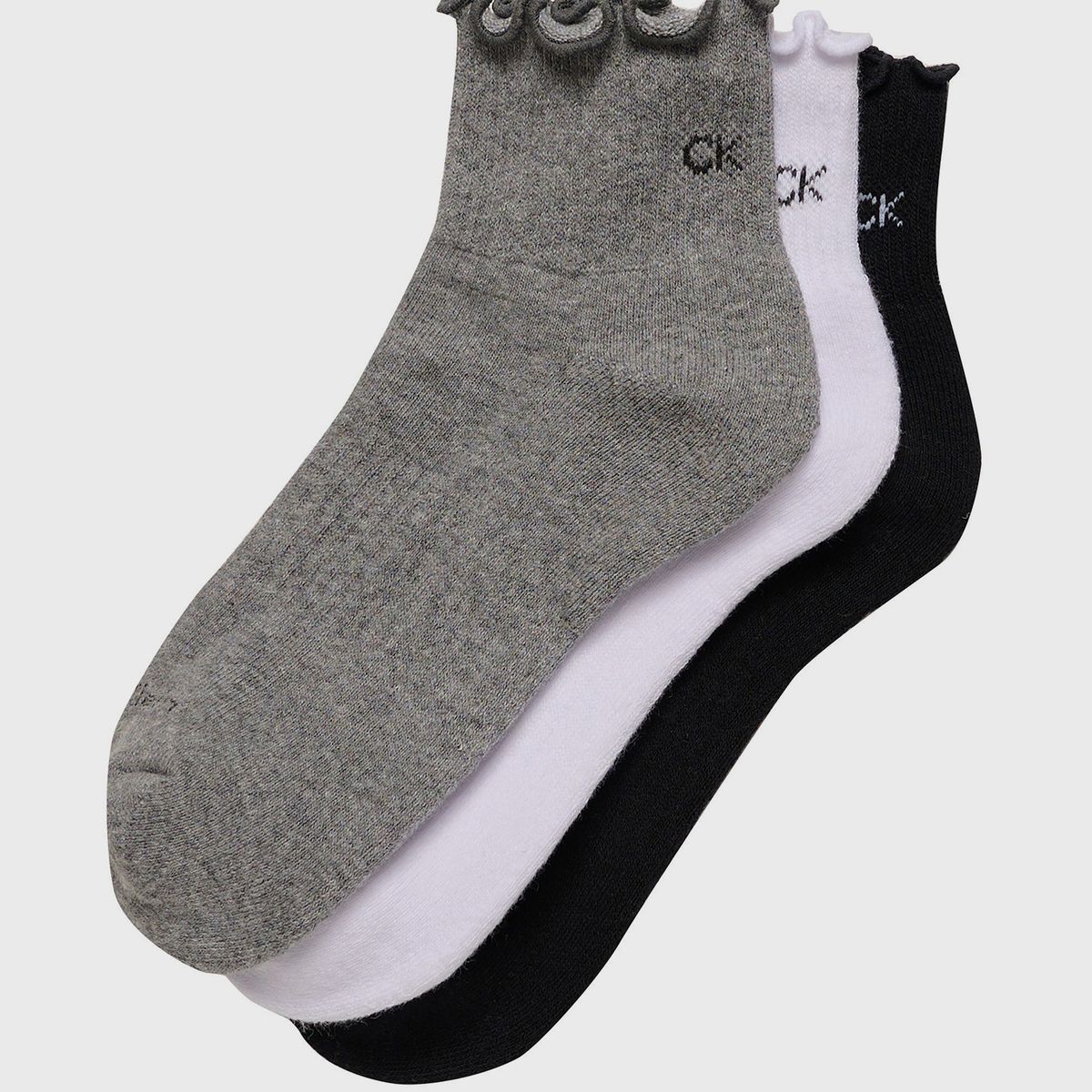 CALVIN KLEIN - Pack 3 Calcetines Cushion Ruffle Multicolor Calvin Klein