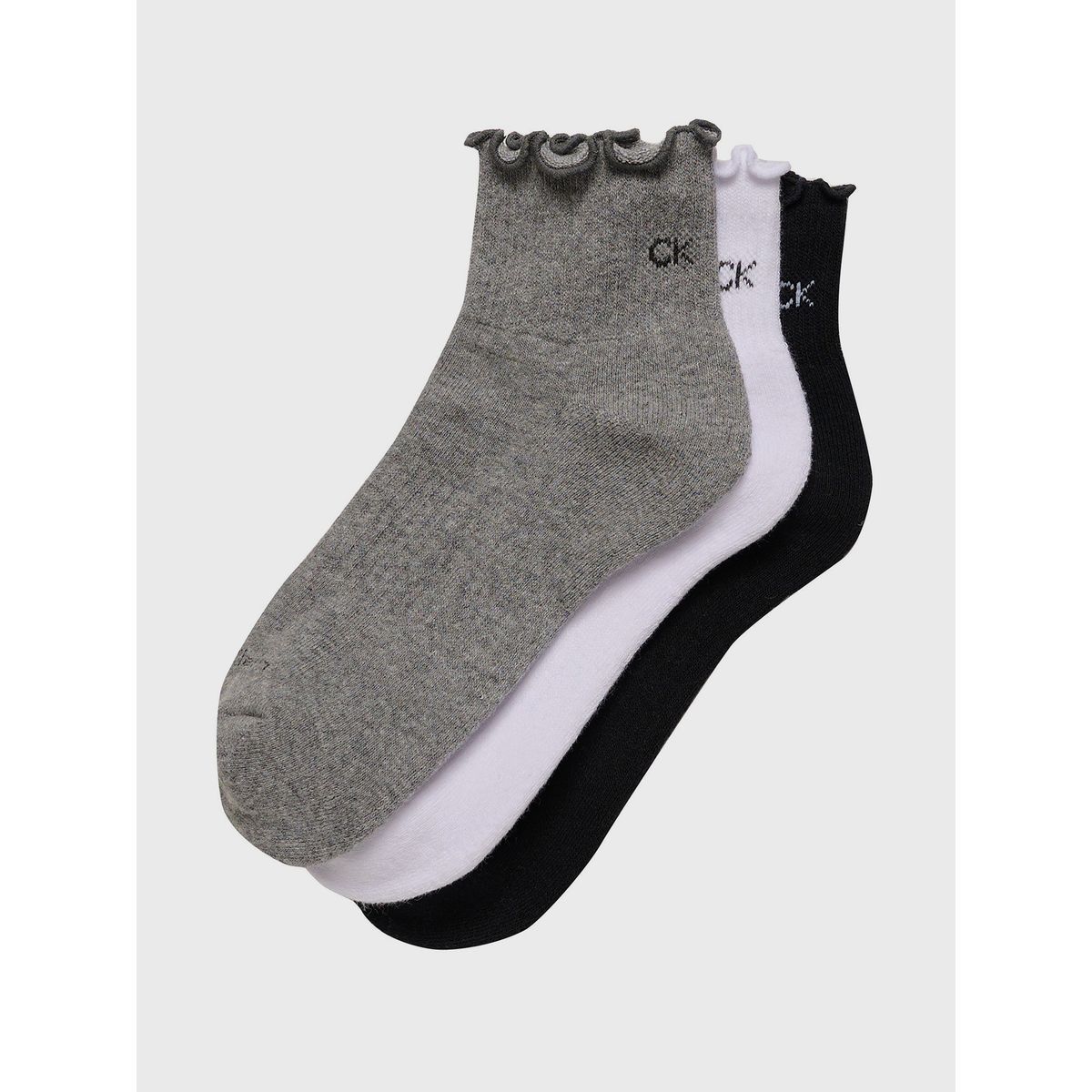 CALVIN KLEIN - Pack 3 Calcetines Cushion Ruffle Multicolor Calvin Klein