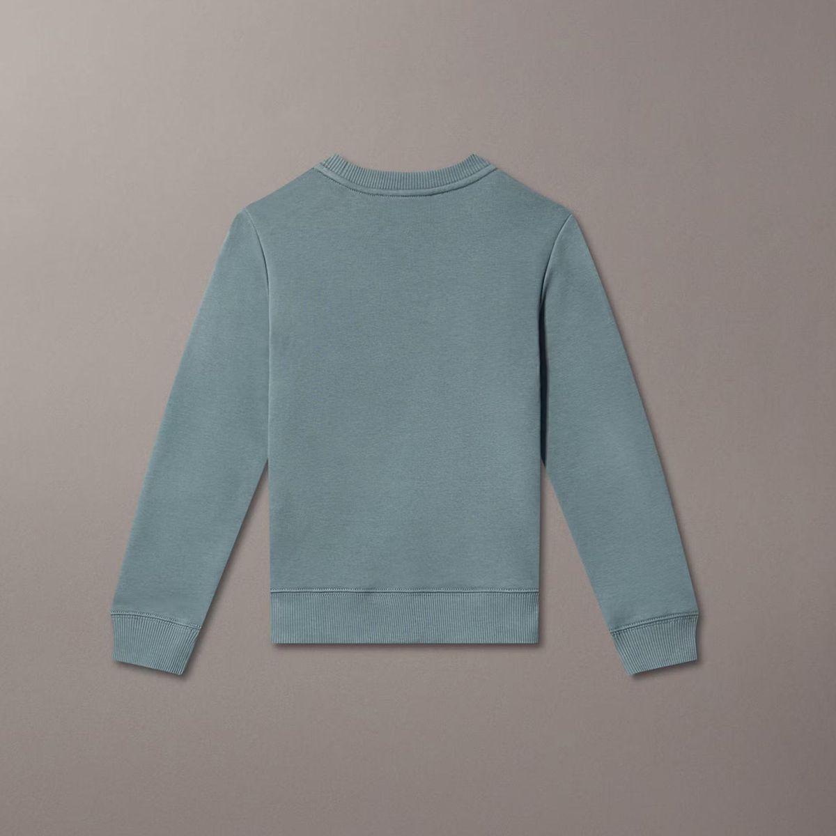 CALVIN KLEIN - Polerón Niño Mono Mini Badge Verde Calvin Klein