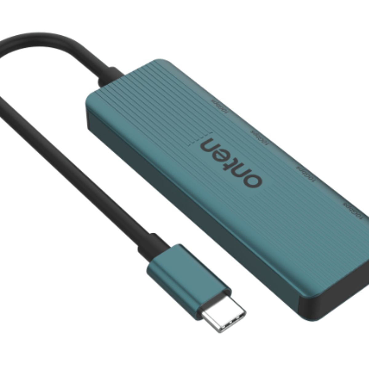 ONTEN - Hub 4 en 1 USB-C de 4 Puertos USB 3.2 Gen 2 10G Onten