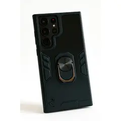 GENERICO - Carcasa Para Samsung S25 Ultra Anti Golpes Anillo Negro