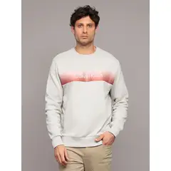 CALVIN KLEIN - Polerón con Logo en Degradado Gris