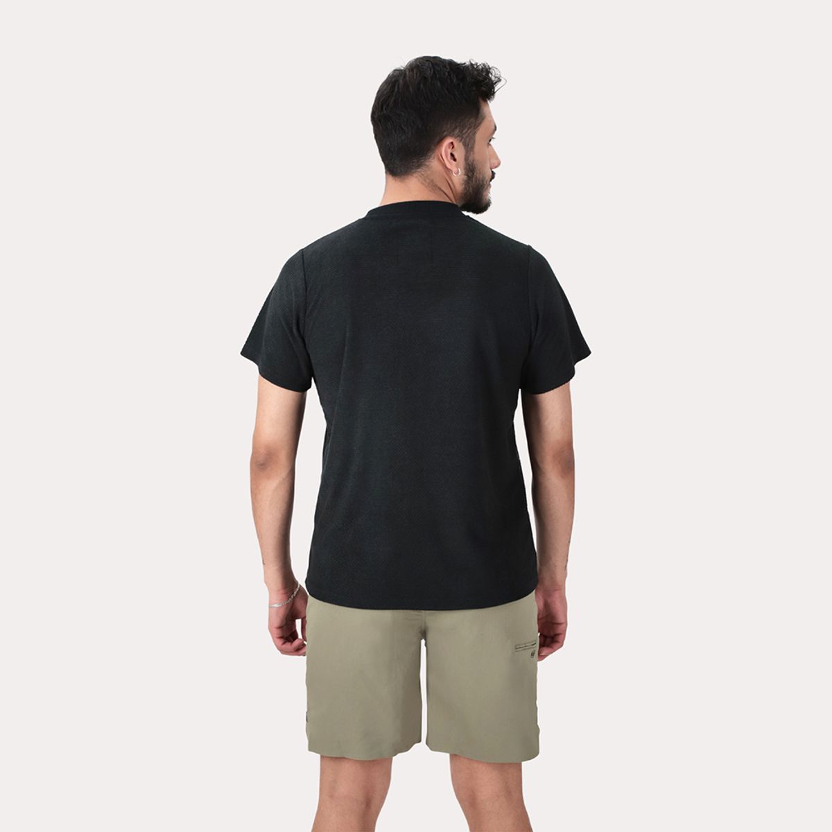 GANGSTER - Polera Mc Jaquard Coney Negro Gangster