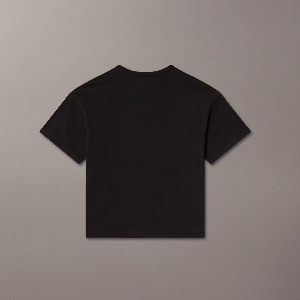 CALVIN KLEIN - Polera Niña Seasonal Monologo Negro Calvin Klein