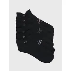 CALVIN KLEIN - Pack 6 Calcetines Flat Knit Negro