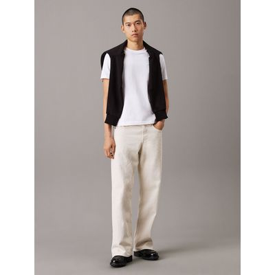 Imagen 2 del producto Polera con Monograma Difuminado Blanco