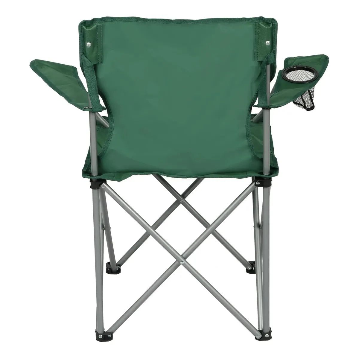 GENERICO - Silla Plegable Con Portavaso y Reposabrazos Silla Jardin Camping Playa