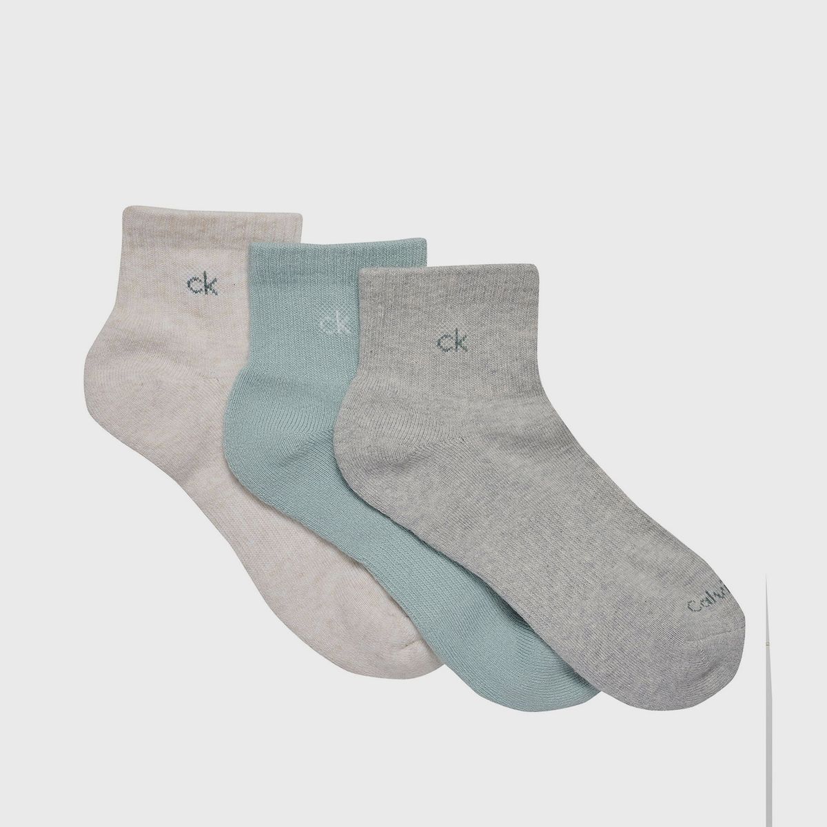 CALVIN KLEIN - Pack 3 Calcetines Cushion High Top Multicolor Calvin Klein