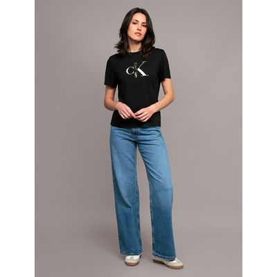 Imagen 2 del producto Polera Classic con Monograma Negro