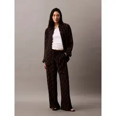 CALVIN KLEIN - Pantalón Pull On Wide Leg Negro