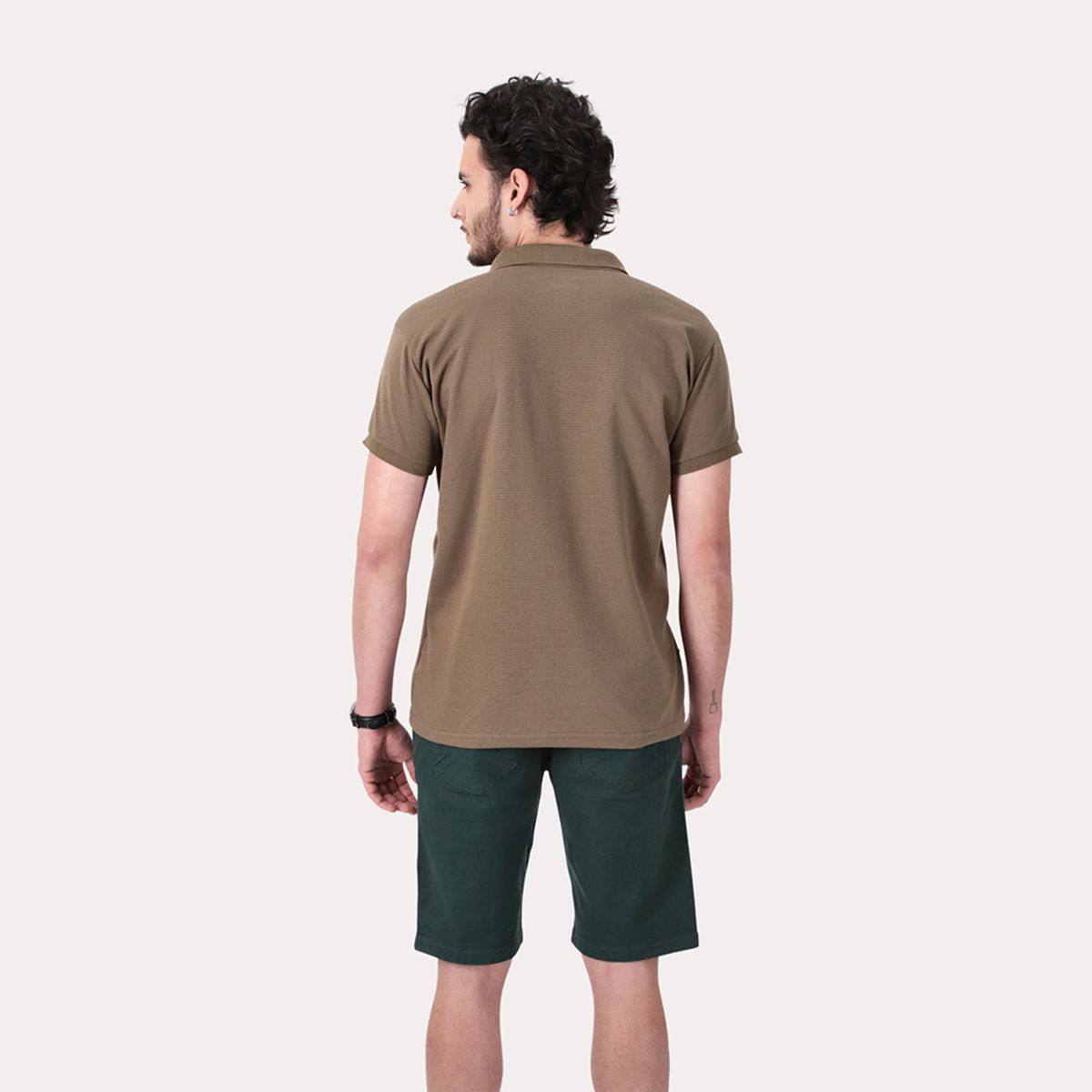 GANGSTER - Polera Polo  Gallery Marron Gangster