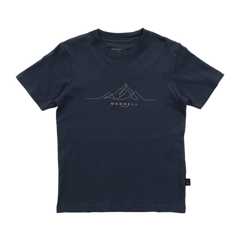 MERRELL - Polera Niño Alerce Azul MERRELL