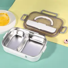 GENERICO - Fiambrera de acero inoxidable