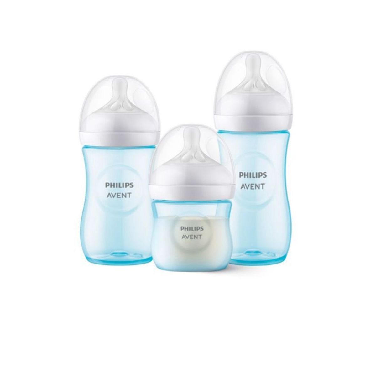 AVENT - Set De 3 Mamaderas 125ML- 260ML- 330 ML Avent CELESTE